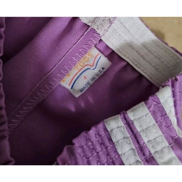Vintage Andover Togs Shorts Girls Size 4 Purple - Picture 3 of 3